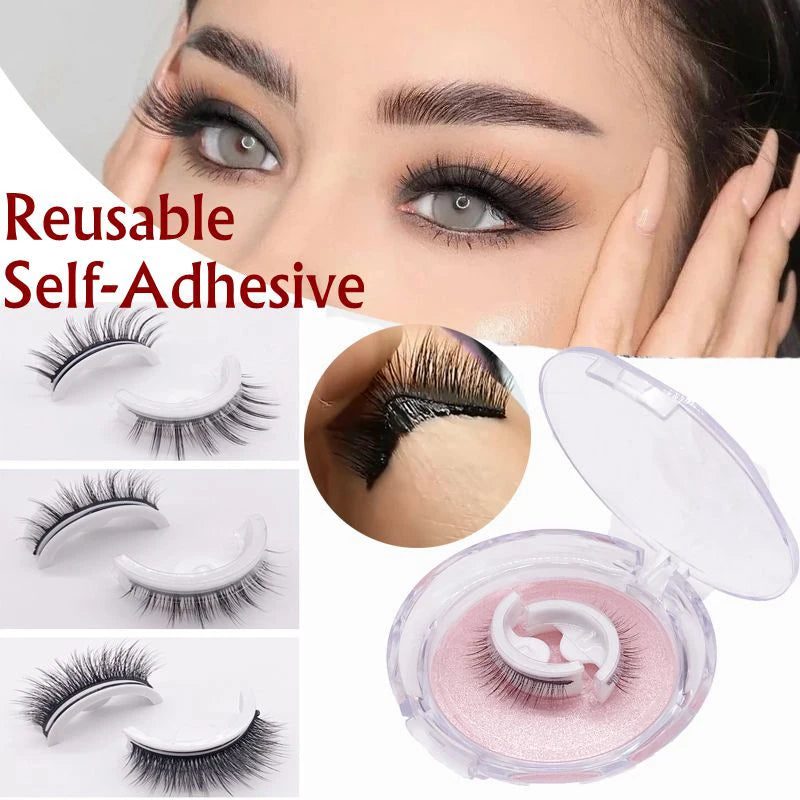 Reusable Self-adhesive False Eyelashes