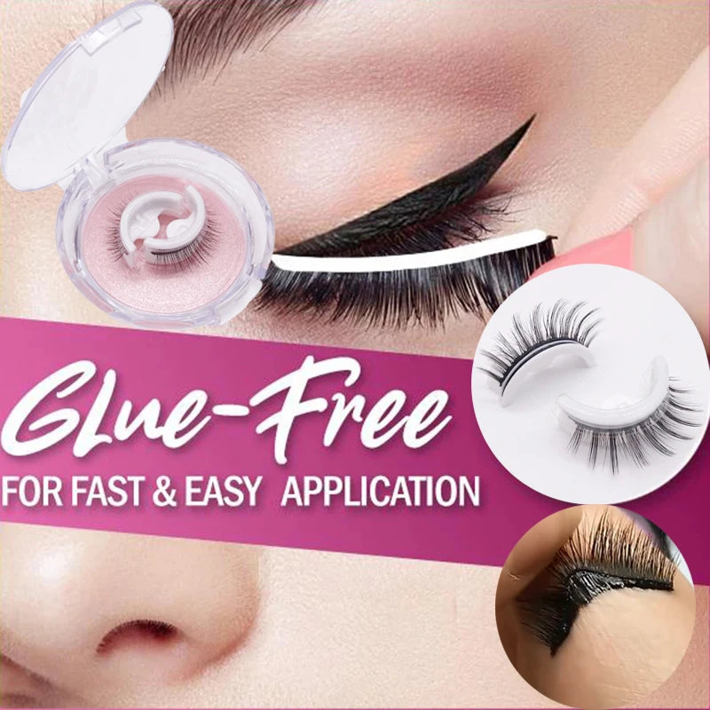 Reusable Self-adhesive False Eyelashes