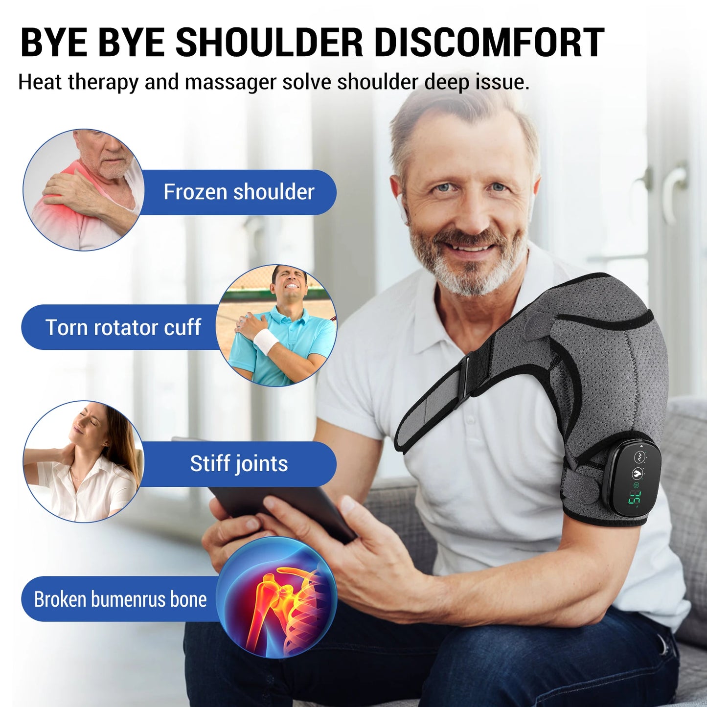 Shoulder Pain Relief Device – Comfortable and Effective Therapy