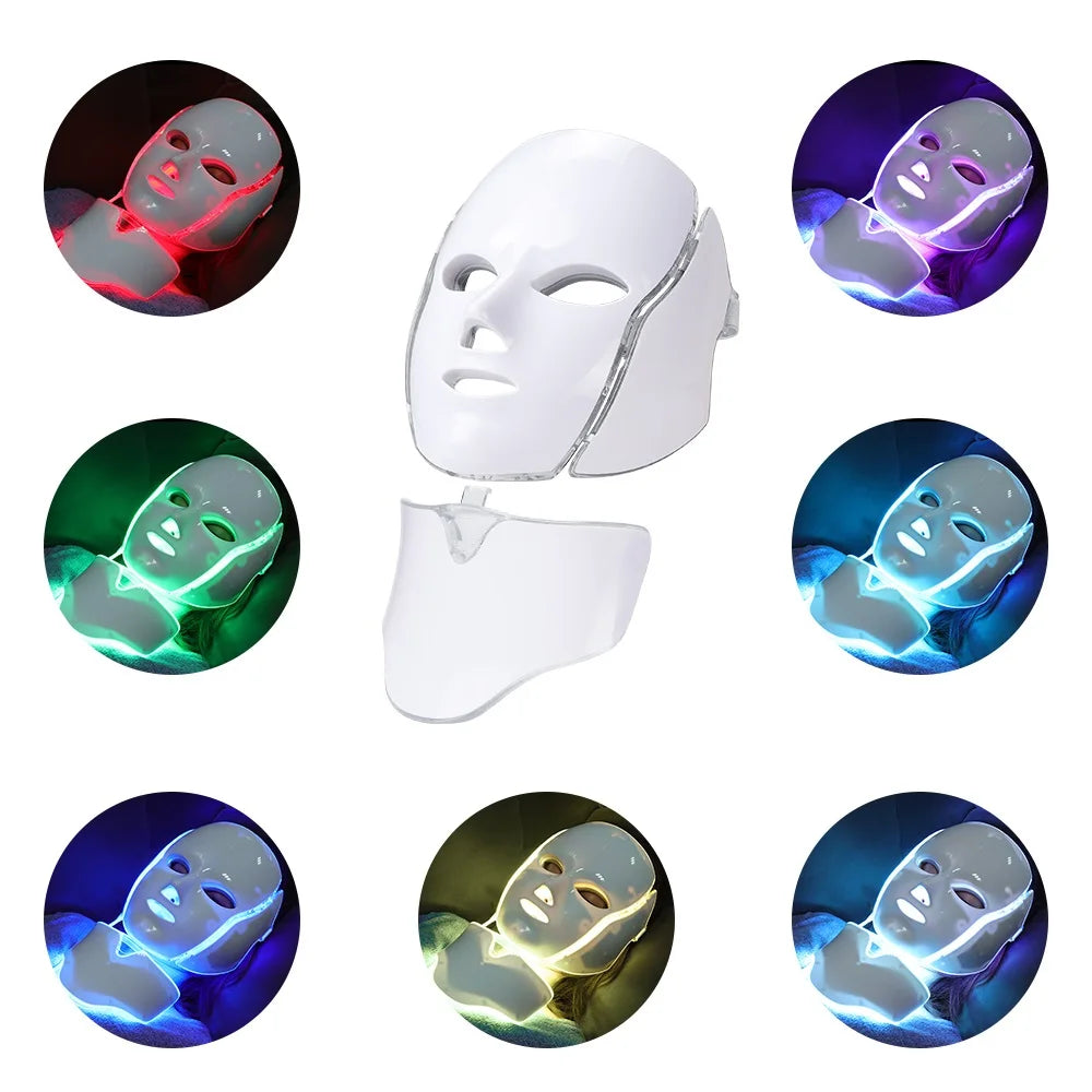 Air Bag-7 Colours Light LED Skin Care Facial Beauty Mask