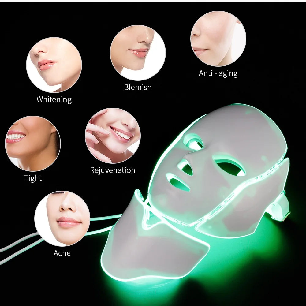 Air Bag-7 Colours Light LED Skin Care Facial Beauty Mask