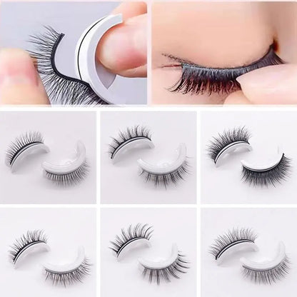 Reusable Self-adhesive False Eyelashes