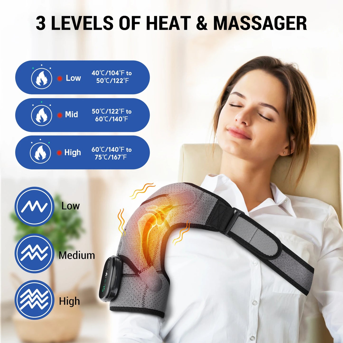 Shoulder Pain Relief Device – Comfortable and Effective Therapy